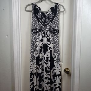 SOMA black white maxi